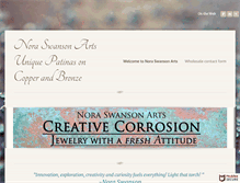 Tablet Screenshot of nswansonarts.com